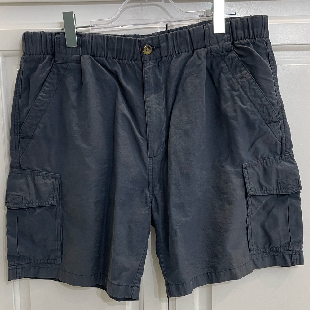 Vintage Men’s Blue OP Cargo shorts Large